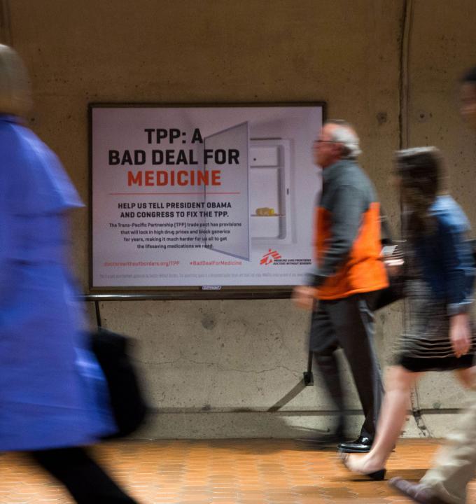 Spotlight On Trans Pacific Partnership Agreement Medecins Sans Frontieres Access Campaign