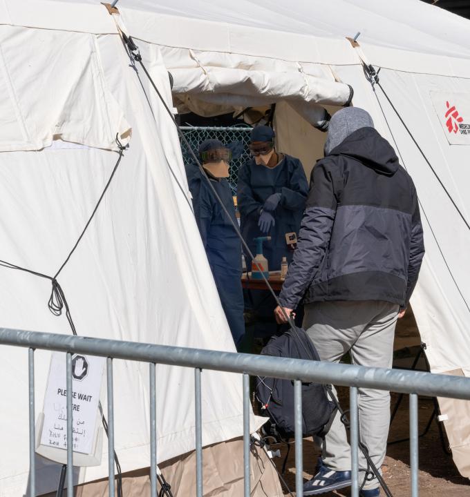 COVID Belgium campaign hospital