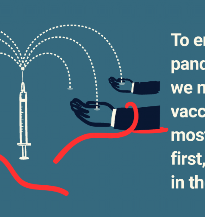 We face huge vaccine inequity around the world, with just 0.2% of all vaccines going to low-income countries