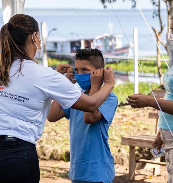 In Portel, MSF teams developed activities in the rural areas where people struggle to access basic medical care. During the longest mobile clinic, through the Anapu river, activities lasted 8 days and our teams visited 4 communities. MSF treated 390 patients.