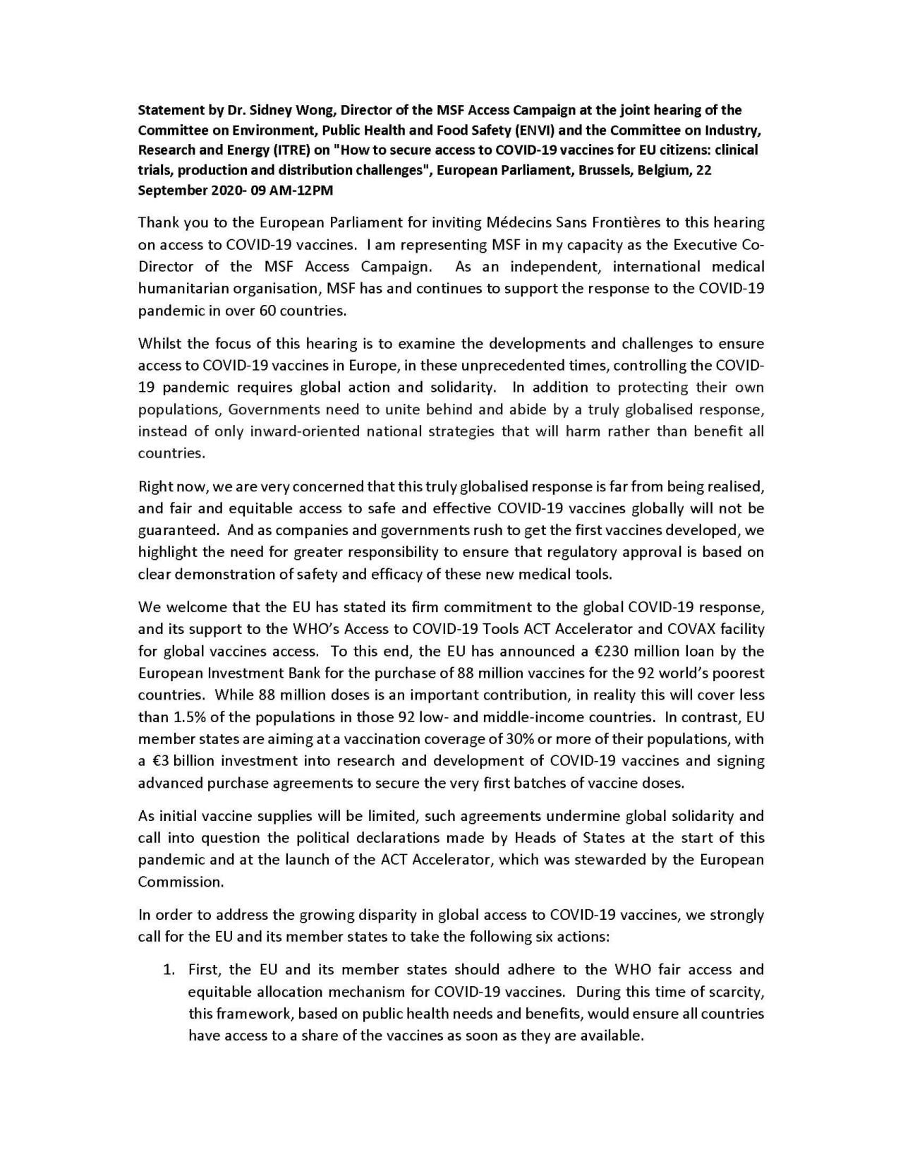 msf_ac_statement_hearing_covid_vaccines_ep_220920_page_1
