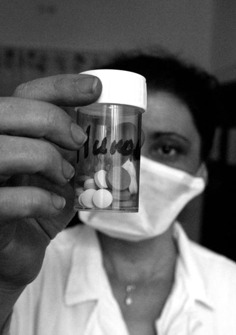 The existing treatment lasts at least two years including several months in hospital. The treatment at the special drug resistant TB unit on the outskirts of Yerevan means having to take up to 20 pills a day, often together with painful injections every morning.
