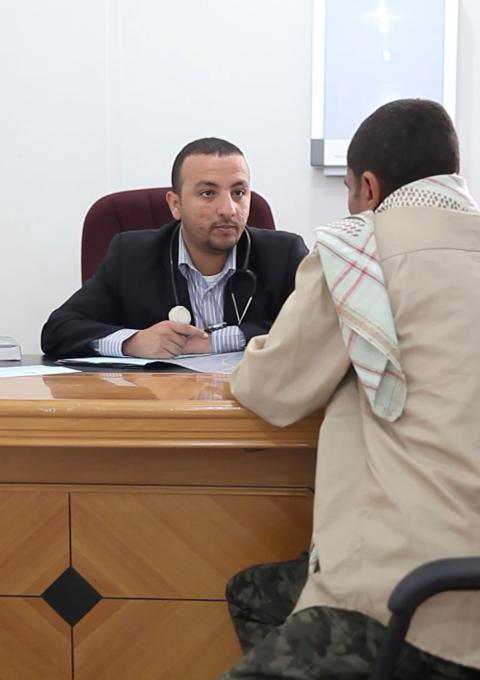 Dr Abdulfattah Al-Alimi Field coordinator and medical team leader of the Médecins Sans Frontières (MSF) HIV/AIDS project in Yemen 