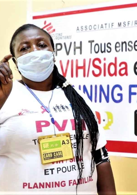 Information session on HIV/AIDS, in Kinshasa, Democratic Republic of the Congo