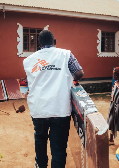 Decontamination teams are visiting the home of a patient who is being treated at the Elikya Ebola treatment centre. She has tested positive for the Bundibugyo virus.