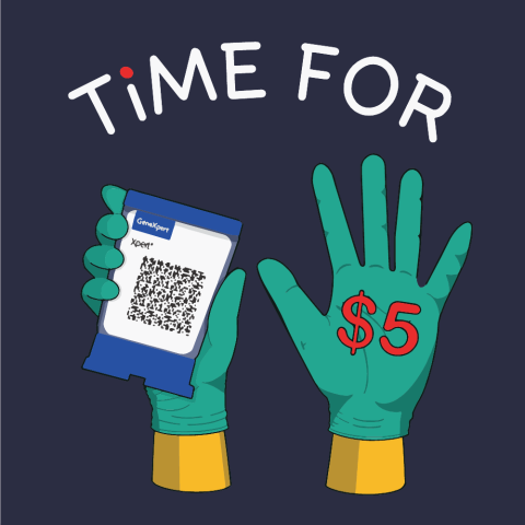 Time for $5 Campaign logo