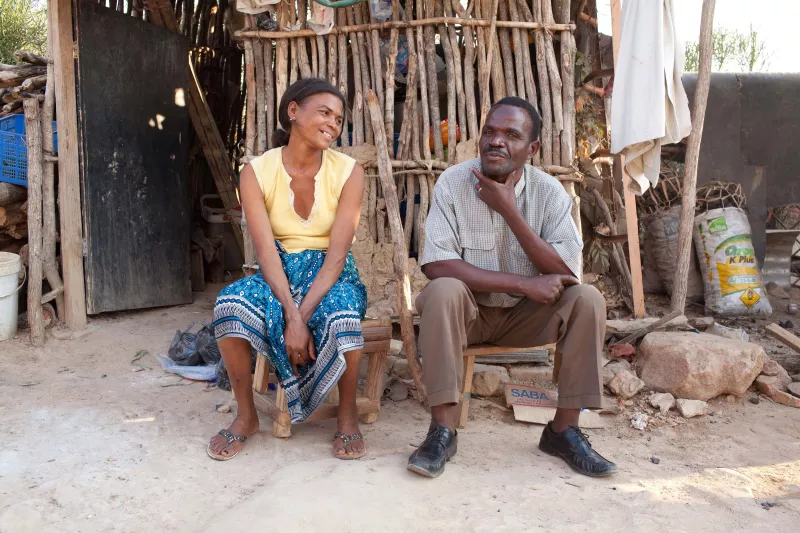 Carmen Jose-Panti is 32 years old.  Carmen discovered she was HIV positive in 2007 and started antiretroviral treatment in 2009. Carmen is part of a six-woman community HIV group that is supported by MSF. The members of the group support each other and once a month, they take it in turns to travel to the health centre to collect refills of medicines for themselves and the rest of the group.