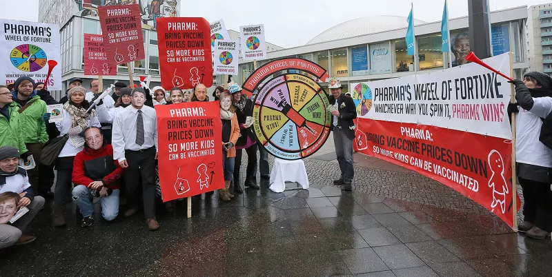 Bring vaccine prices down