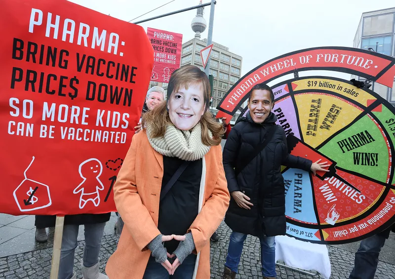 Bring vaccine prices down