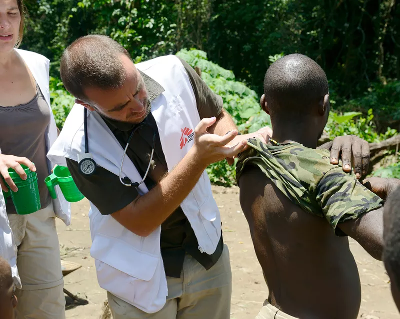 Humans are the only reservoir of this bacterial infection. A recent discovery that a single-dose of azithromycin (given orally) can cure the disease has raised the prospects of eradicating yaws altogether.  It affects many isolated communities whose populations Congo Pigmy North, away from the health care system. 