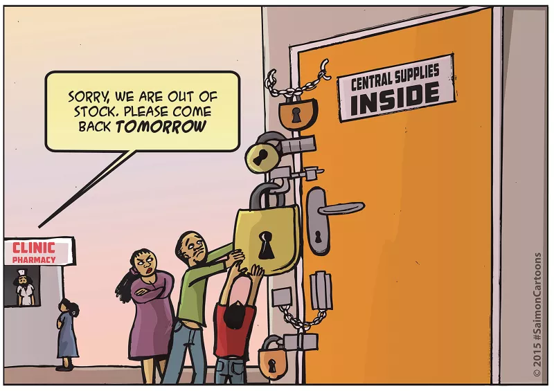 Antiretroviral drugs (ARVs) are widely available in African countries but they often fail to reach patients when and where they need them. This causes frequent stock outs of those drugs at local clinic levels even though there are sufficient stocks in the country. 