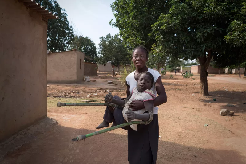 Florence is 40 years old and is the first HIV patient from the Epworth Clinic HIV program. She was tested for HIV after falling ill when she was pregnant with her third child. She was diagnosed with HIV in 2005. Along with her own four children, she also takes care of a ten year old girl called Tanya, who is physically disabled and HIV positive.
