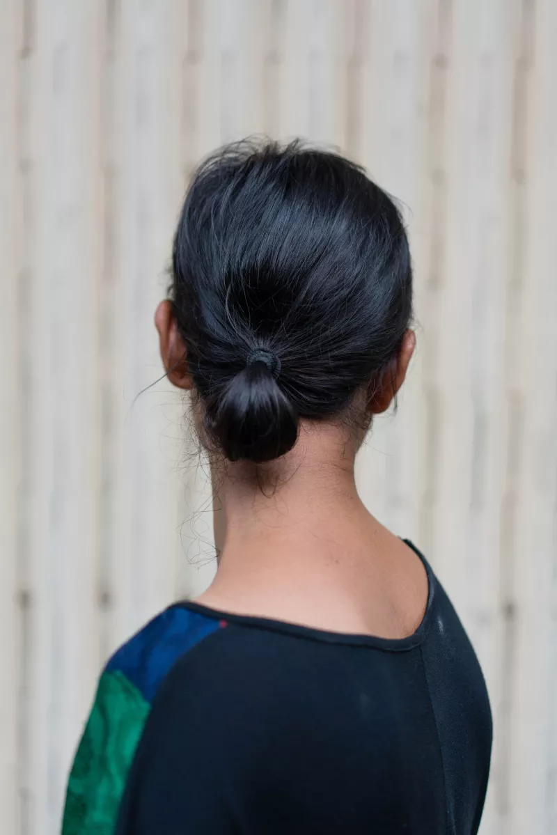 Chesda, a client at the Mith Samlanh Drop-In Centre, which offers medical support, food and a resting area.