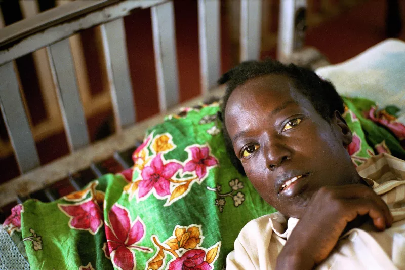 In this women's ward in Homa Bay District hospital in western Kenya, patients are treated for cryptococcal meningitis and other opportunistic infections.