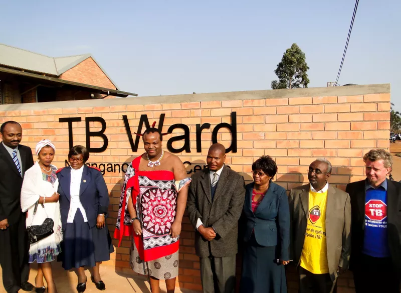 The new DR-TB was officially opened on September 20th by the King of Swaziland, Mswati III. 