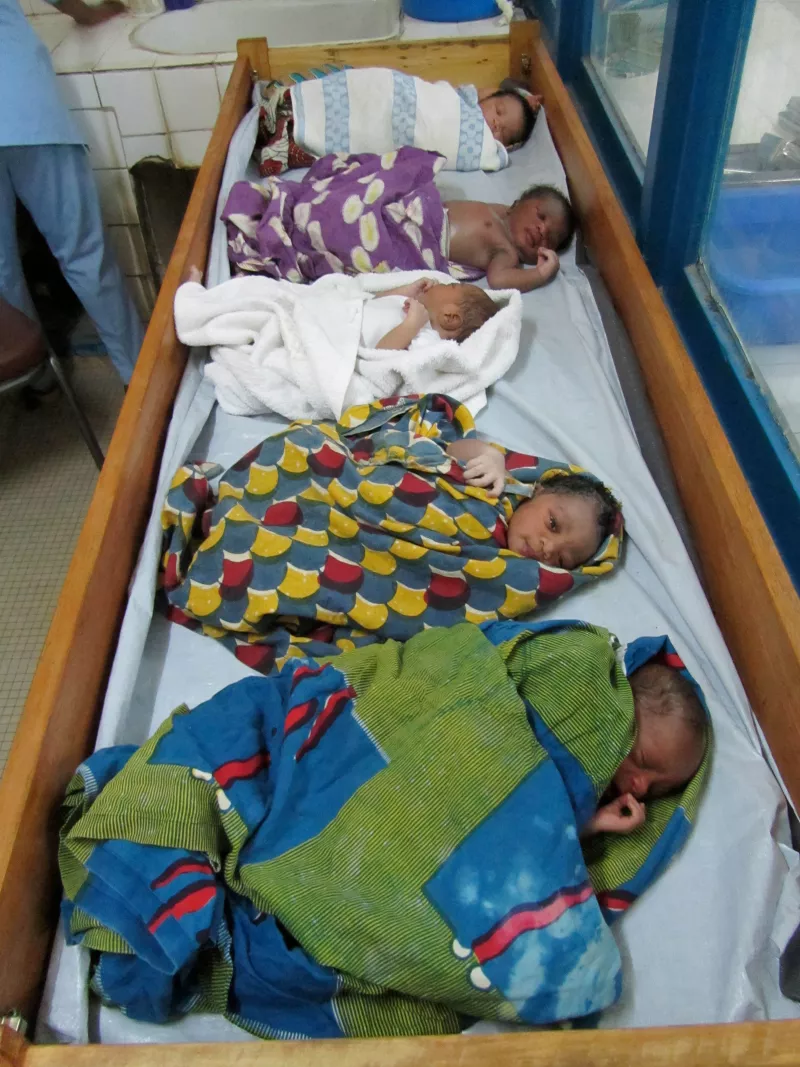 MSF supports the Anyama hospital in Abdijan, focusing on post-operation, and paediatric care, Côte d'Ivoire 2011.