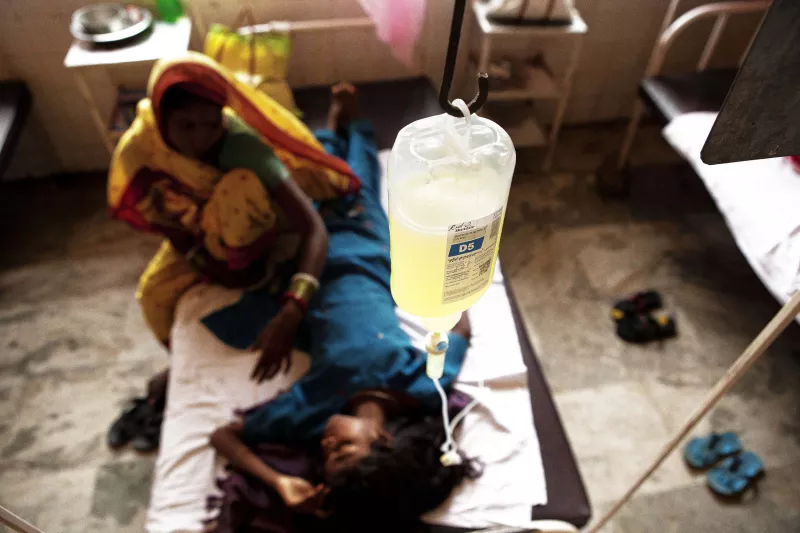 Since July 2007, MSF has been running a kala azar diagnostic and treatment project in Vaishali district, in the centre of the Indian state of Bihar. Photograph by Anna Surinyach