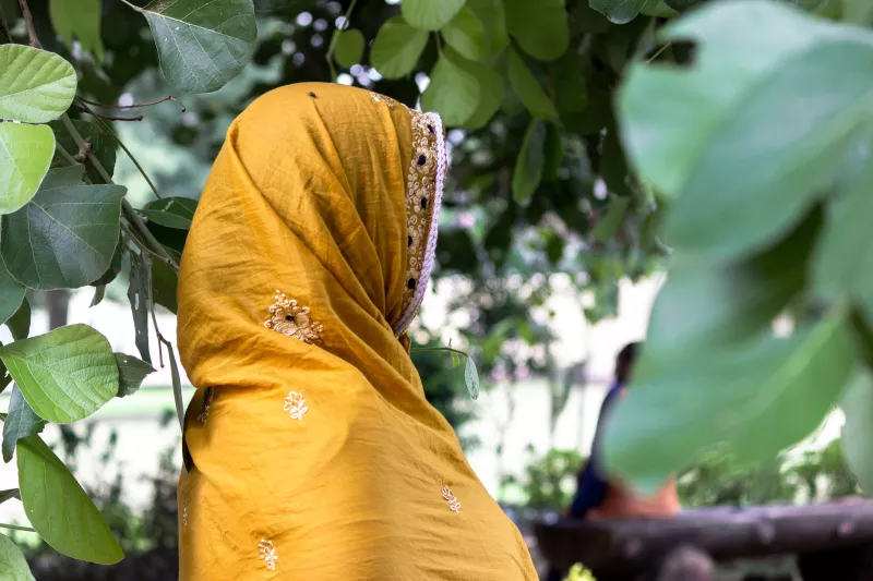 Zoya, who has been treated for kala azar-HIV co-infection and tuberculosis at MSF's ward in Patna, Bihar is one of the many patients navigating the social stigma that is associated with the diseases in the social context of Bihar. India 2018