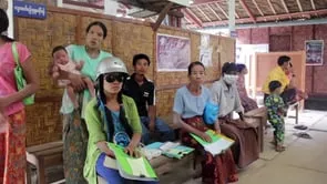 Medecins Sans Frontieres treats first CMV retinitis patients in Myanmar with oral drug.