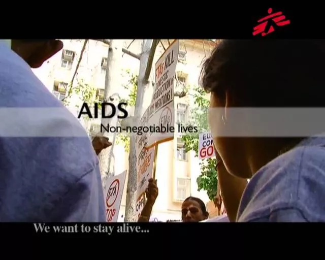 "We want to stay alive!": AIDS – non-negotiable lives