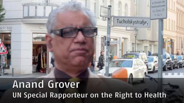 UN Rapporteur supports MSF's "Hands Off" Campaign