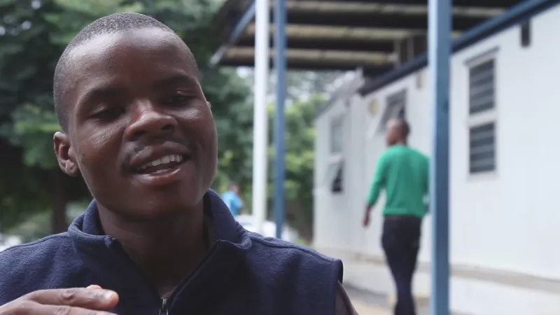 Action speaks louder than words - Phumlani’s story