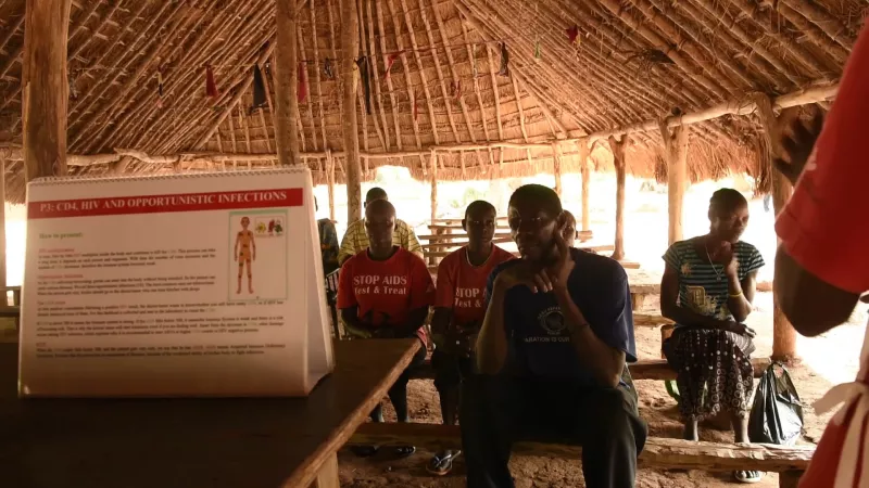 Test and Treat in South Sudan - Isaac Zinaro