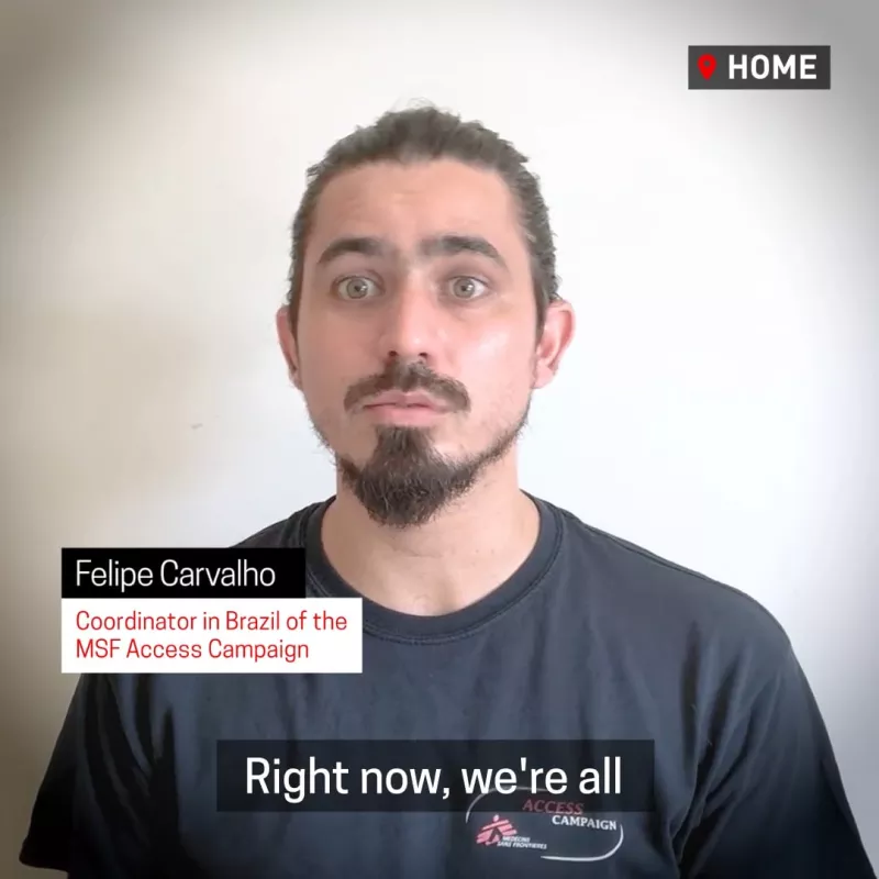 No monopolies - Acccess to COVID19 treatment/Brazil