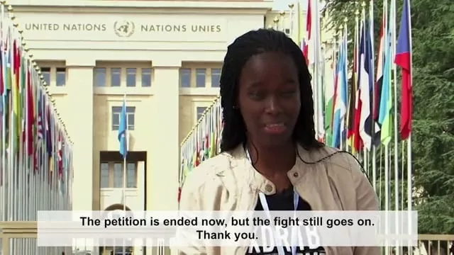 Phumeza takes TB Petition to World Health Assembly Delegates