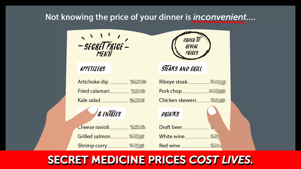 We want transparency