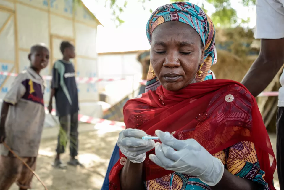 Second round of PCV vaccination for children between 3 weeks and 11 months. Since this month, new strategy has been established and now all the children from 3 weeks to 5 years now are vaccinated.