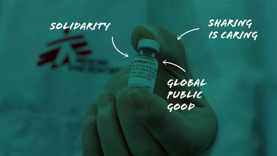 Share mRNA tech - Solidarity, global public good, sharing is caring