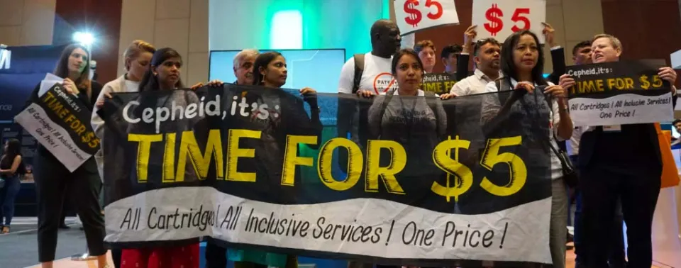 Time for 5 Campaign for GeneXpert diagnostics 