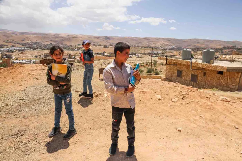 Moussa, type I diabetes patient, in MSF project in Arsal, Lebanon.