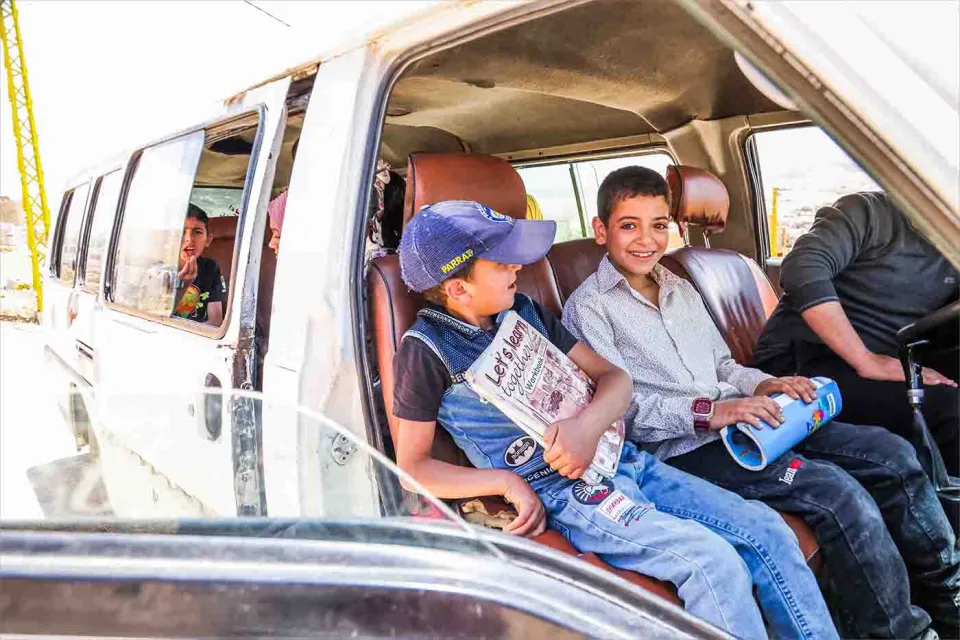 Moussa, type I diabetes patient, in MSF project in Arsal, Lebanon.