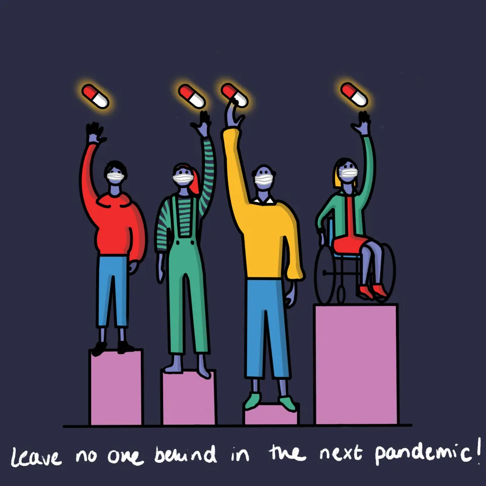 Leave no one behind in the next pandemic