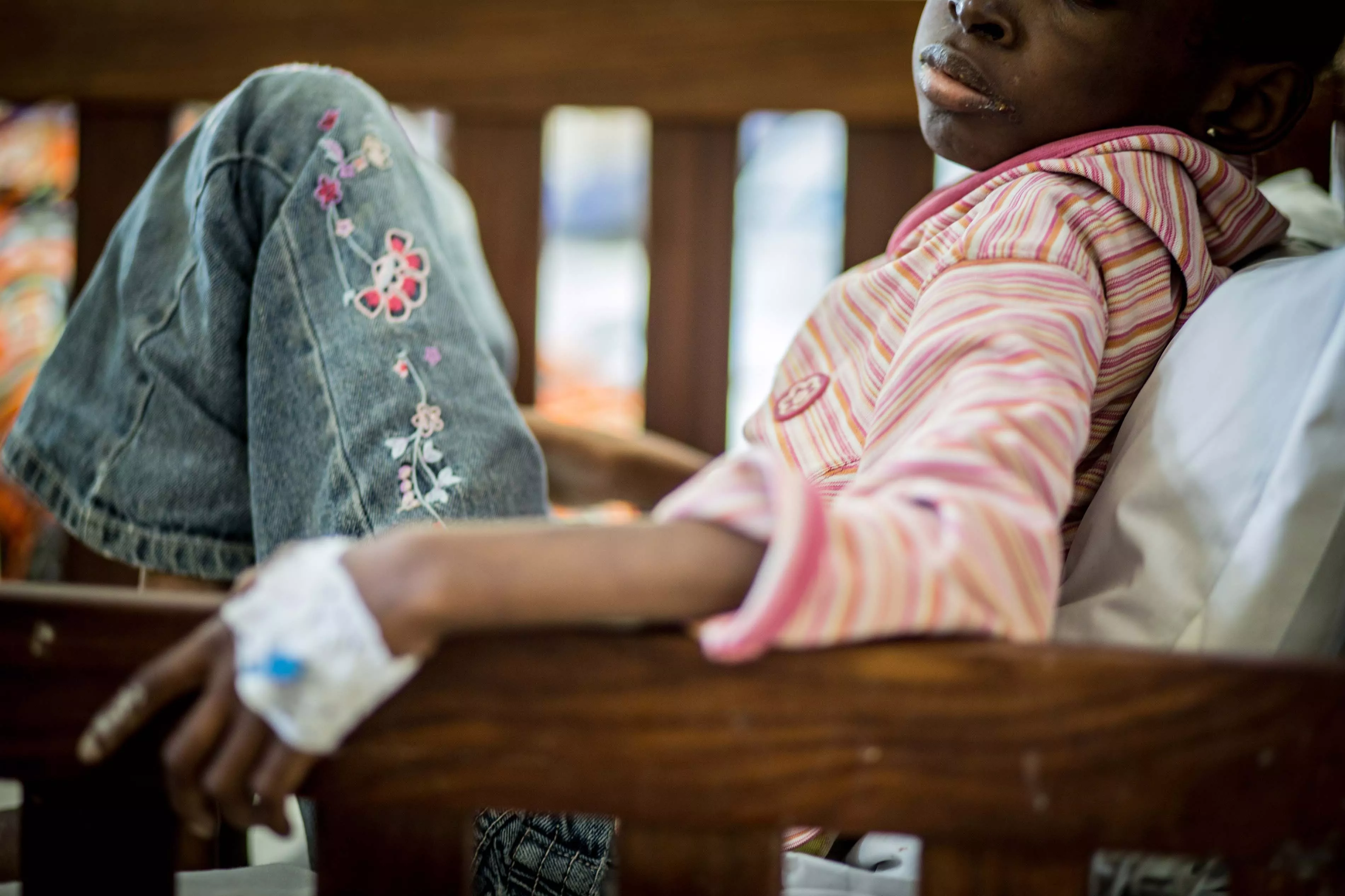 At just 12 years of age, Elise is has been weakened by HIV, though her resolve to beat the virus is steadfast.