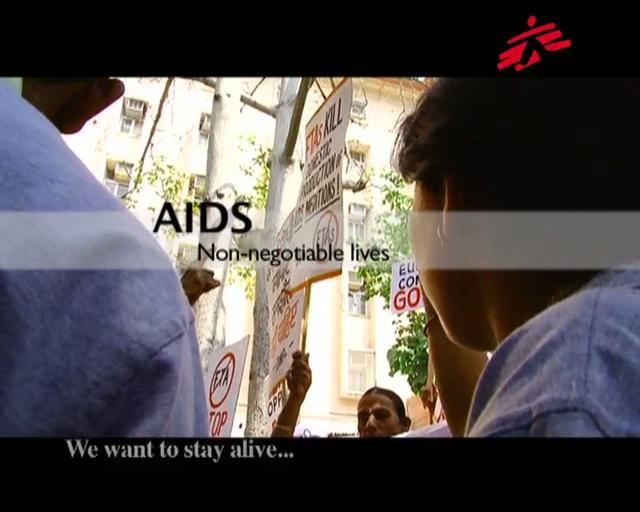 "We want to stay alive!": AIDS – non-negotiable lives