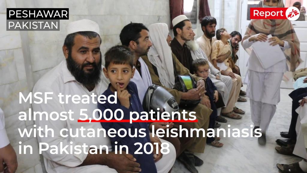 MSF&#039;s cutaneous leishmaniasis project in Peshawar, Pakistan