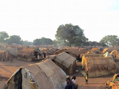 Batangafo IDP camp, Central African Republic. 2015