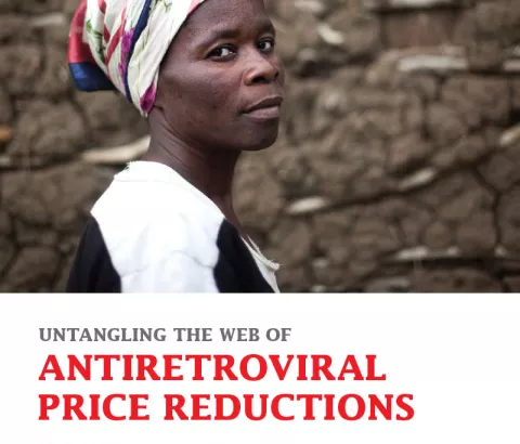 ReportCover: Untangling the web of antiretroviral price reductions - 2014