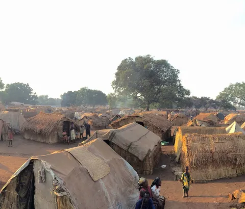 Batangafo IDP camp, Central African Republic. 2015