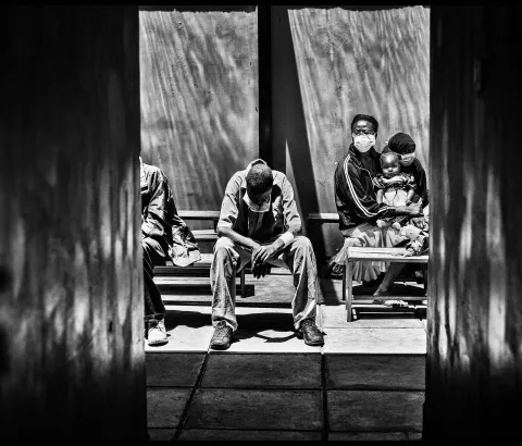 MSF TB-MDR patients and Green House photos in Mathare, Kenya, 2014.