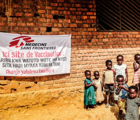 Democratic Republic of Congo, 2015. Bunyakiri vaccination campaign.