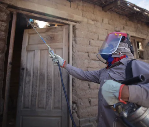 Vector control is an important aspect of MSF´s project in Narciso Campero.