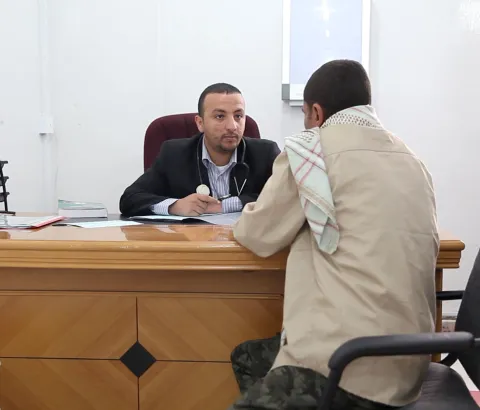 Dr Abdulfattah Al-Alimi Field coordinator and medical team leader of the Médecins Sans Frontières (MSF) HIV/AIDS project in Yemen 