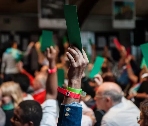 The International General Assembly (IGA), June 2013, Brussels. The IGA is the highest governance body within MSF. It safeguards our medical humanitarian mission and provides general and strategic orientations across the movement. The assembly is composed of two representatives from each MSF association and the MSF International President. Each representative has a single independent vote.