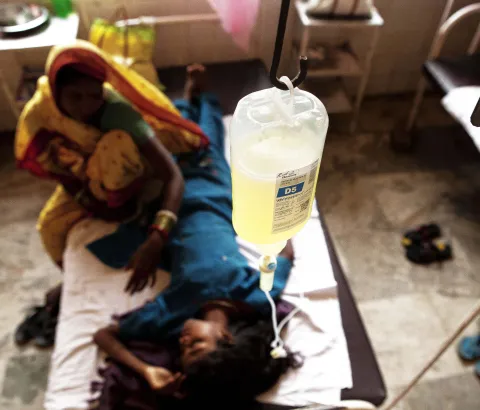 Since July 2007, MSF has been running a kala azar diagnostic and treatment project in Vaishali district, in the centre of the Indian state of Bihar. Photograph by Anna Surinyach