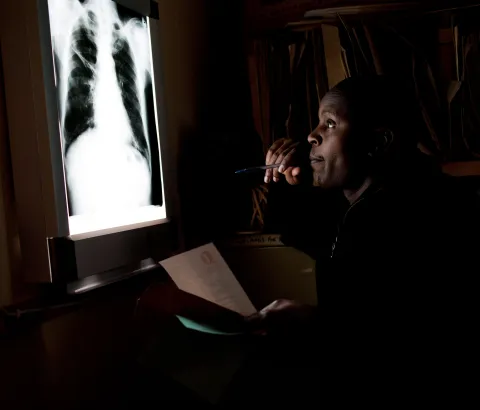 Kibera is one of the largest slums in Kenya. Here, MSF offers care to a neglected population isolated from basic healthcare standards due to hardships of poverty, Kenya 2011.