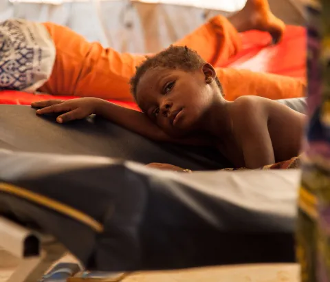 A measles epidemic is spreading in the north of DRC, affecting ten of thousands of children.
